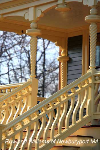 Decorative Wrought Iron Porch Columns Wedding Decor