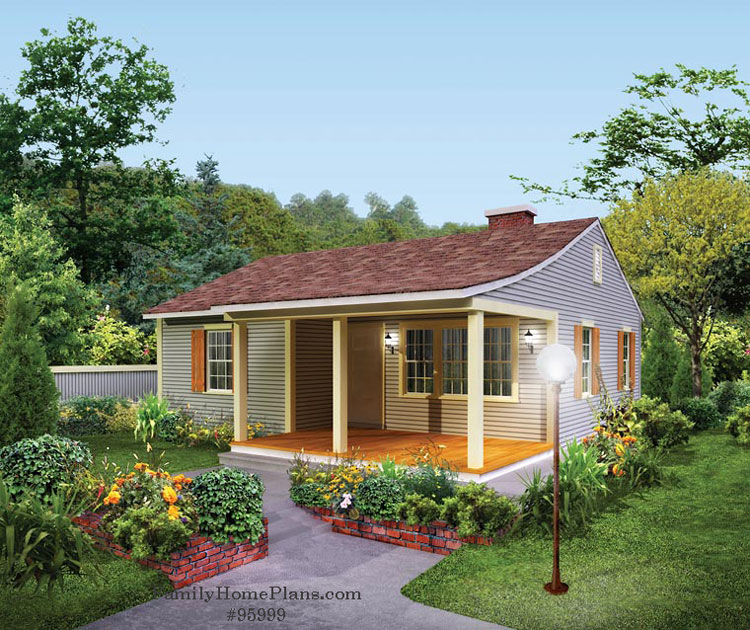 Small Cottage House Plans With Amazing Porches