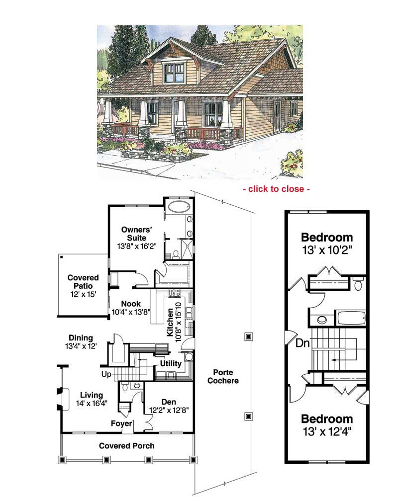Bungalow Floor Plans | Bungalow Style Homes | Arts and Crafts Bungalows