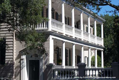 Historic Charleston Homes | Porch Ideas | Front Porch Pictures