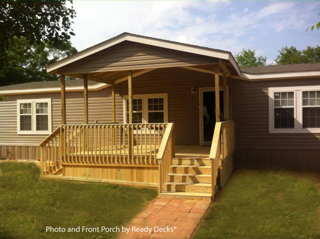 Front porch on double wide  DIY Home Improvement Forum