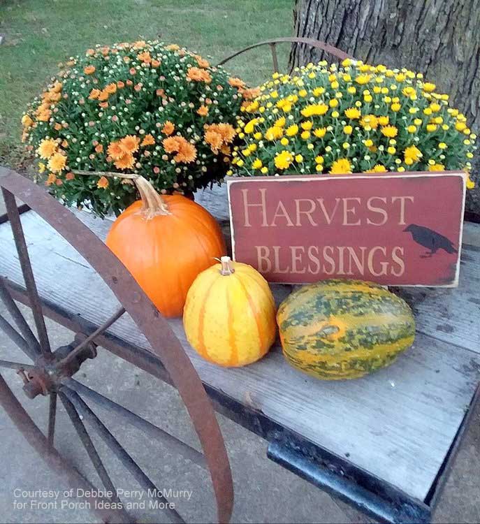 harvest blessings from our friend Debbie