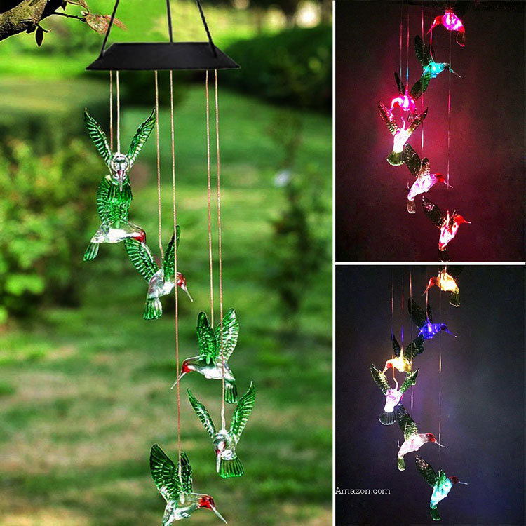 Unique Wind Chimes | Glass Wind Chimes | Solar Wind Chimes