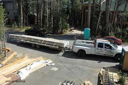 metal roof delivery