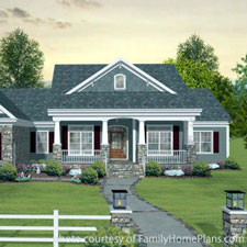 House Plans with Porches | House Plans Online | Wrap Around Porch House ...