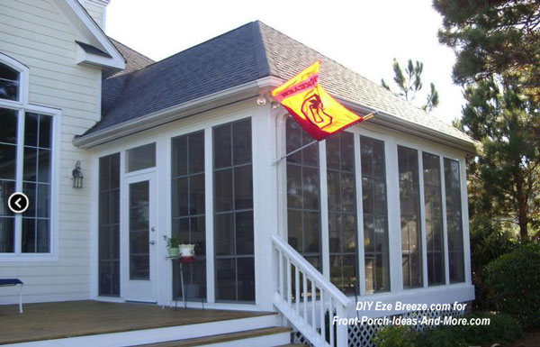 Screen Porch Windows Create Comfortable Porch Enclosures