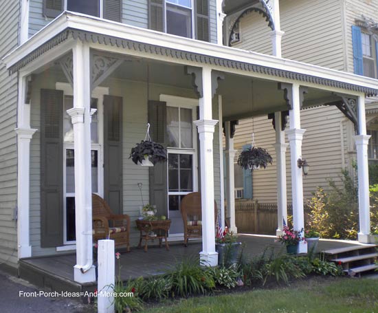 Porch Roof Designs | Front Porch Designs | Flat Roof Porch