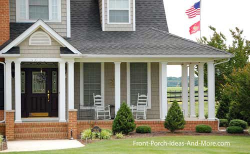 country home designs country porch plans country style