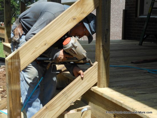 How to Build Steps | How to Build a Porch | Porch Steps