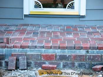 Brick Floor Porch Addition Project