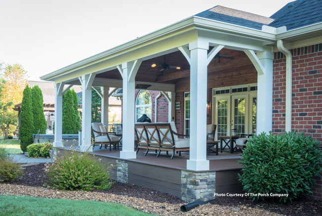 Porch Roof Construction 