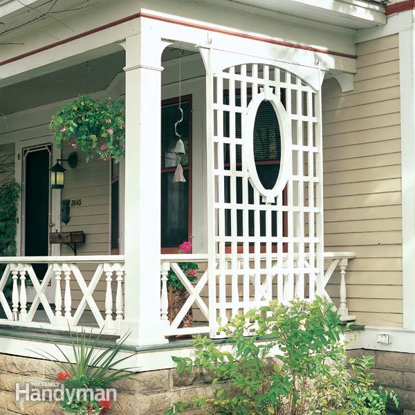 Porch Trellis Ideas For Privacy And Gardening