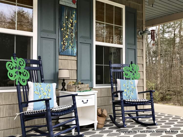 st patricks day front porch ideas