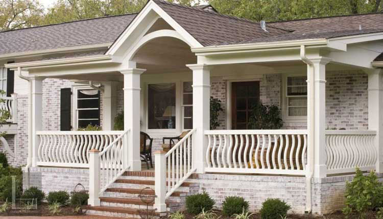 Wood Deck Railings | Porch Railing Designs | Wood Balusters